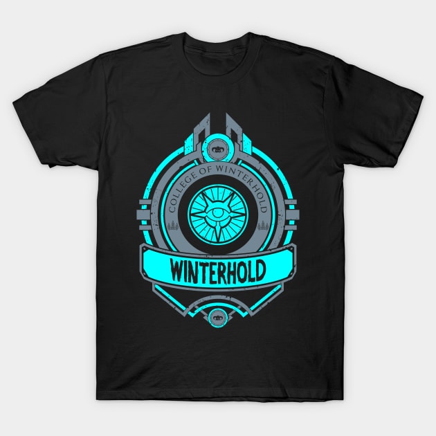 COLLEGE OF WINTERHOLD - WINTERHOLD T-Shirt by Exion Crew